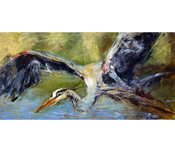 "Heron Flight" - Christopher Mathie & Chuck Gumpert